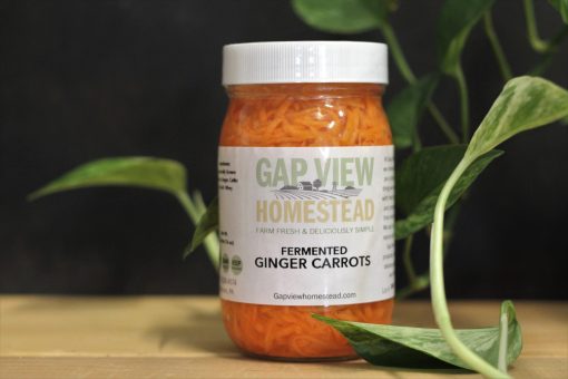 fermented ginger carrots pint 1