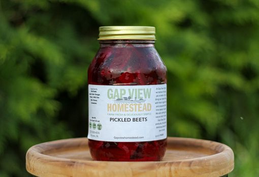 organic pickled red beets quart