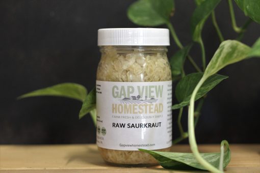raw sauerkraut pint