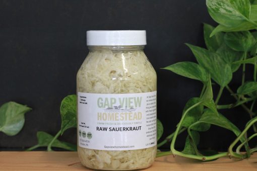 raw sauerkraut quart